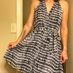 Forever 21 Blue & White Tie Dye Dressed